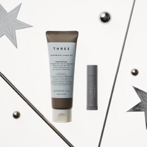 THREE ハンドクリーム ＆ リップバーム セット