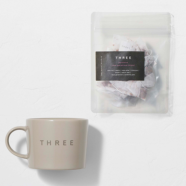 THREE マグ & オリジナル ブレンドティー セット
