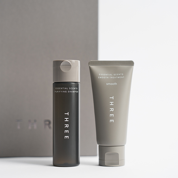 THREE エッセンシャルセンツ シャンプー ＆ トリートメント トライアルキット S