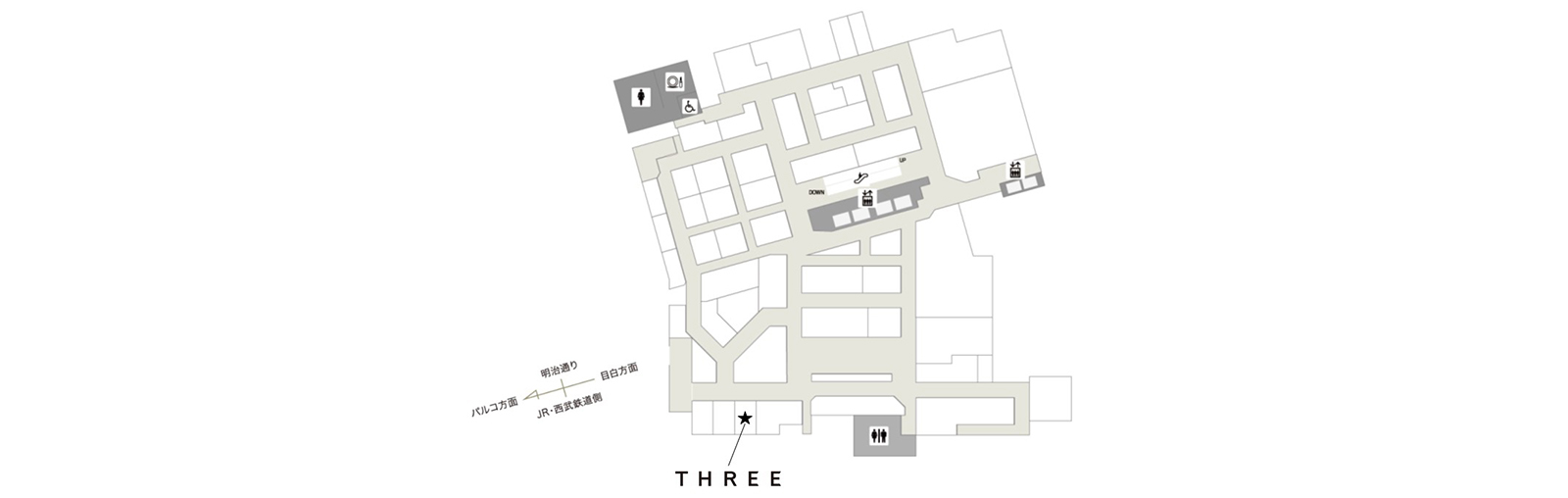 西武池袋本店 リニューアルオープン フロアマップ