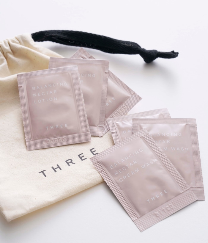 THREE バランシングネクター ウォッシュ & ローション サンプルセット