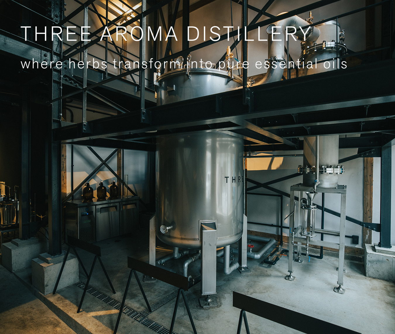 THREE 呼子蒸留所 ポップアップイベント VISIONARIUM THREE SHIBUYA メインビジュアル