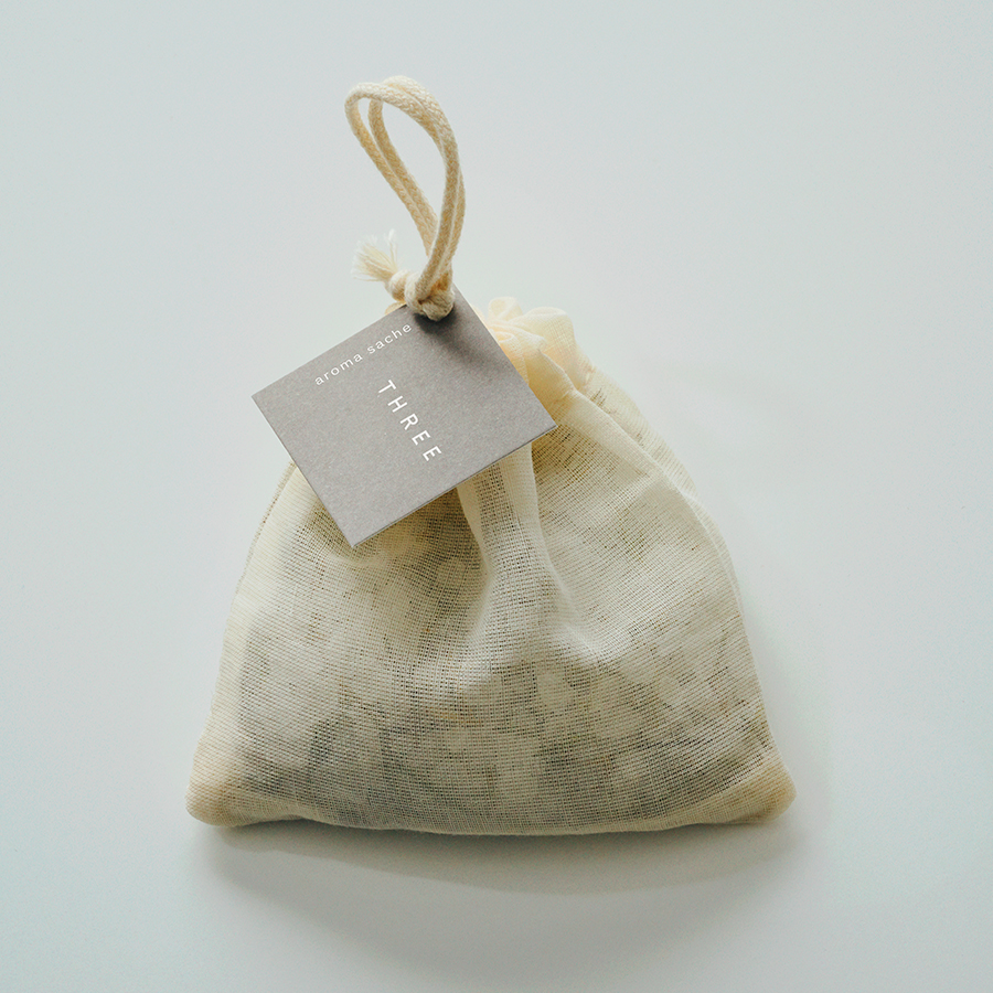 THREE 呼子蒸留所 ポップアップイベント VISIONARIUM THREE SHIBUYA  オリジナル アロマサシェ