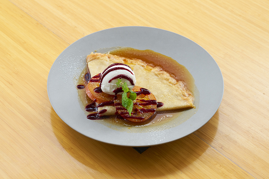 オレンジのクレープシュゼット（VG）[小麦]