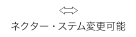 ネクター・ステム変更可能