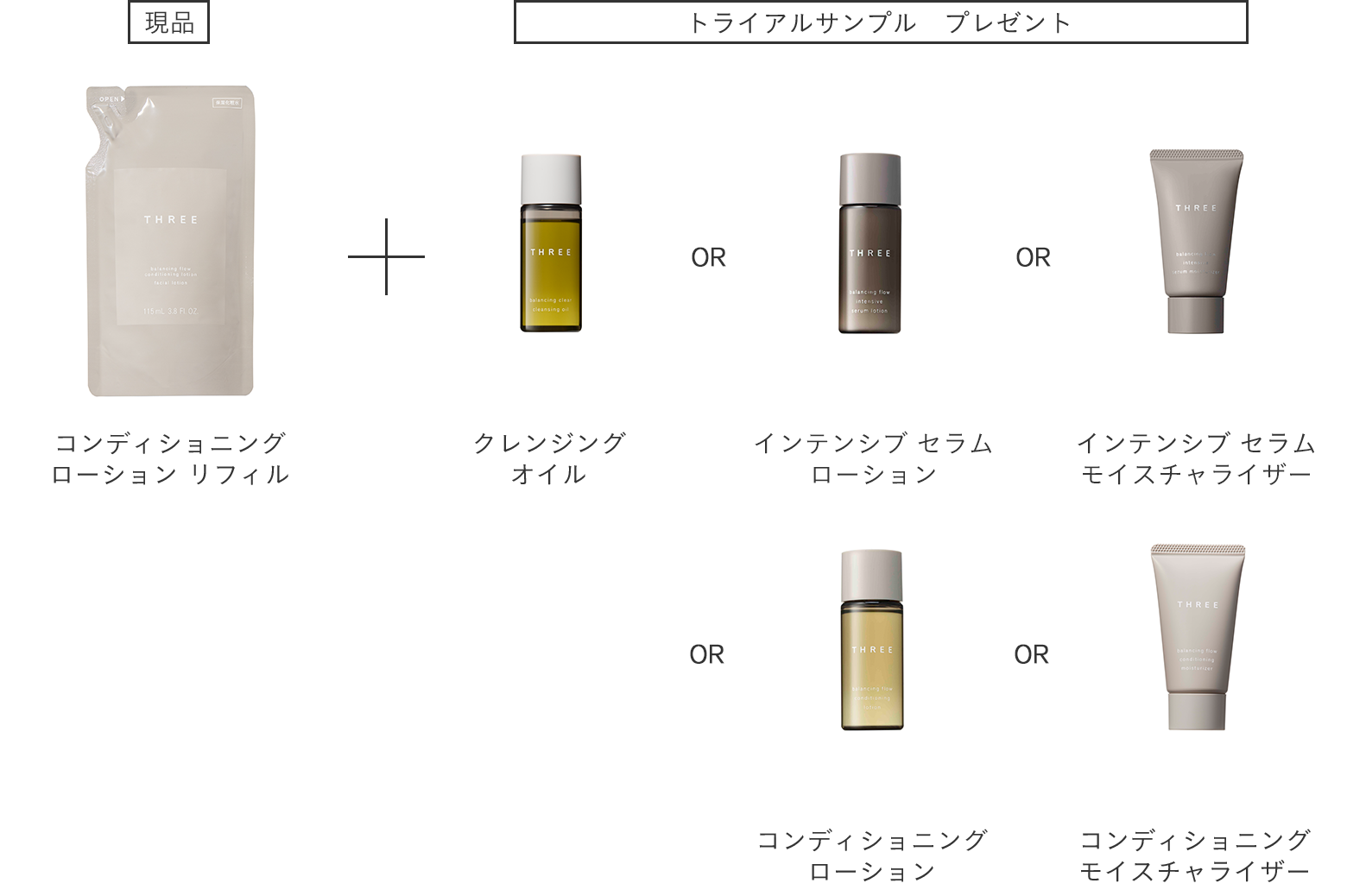 コンディショニング ローション コース 3回目お届け時の特典