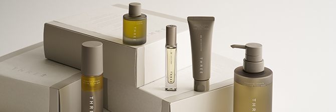 芳しく香る、想いをこめた贈り物。THREEシーズンギフトセレクション
