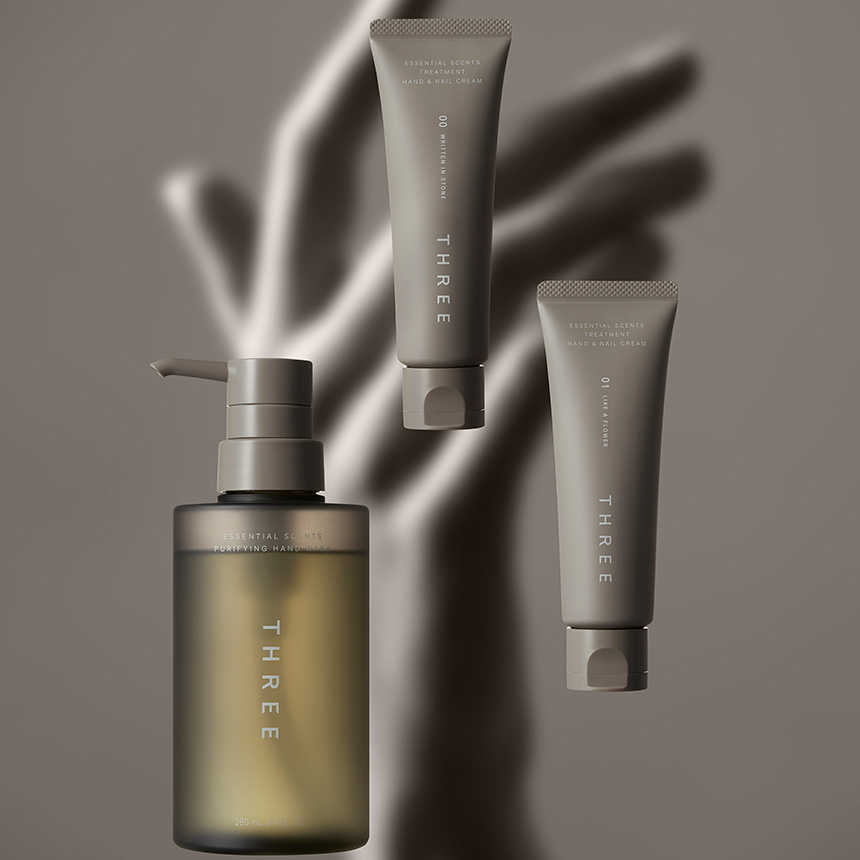 THREE エッセンシャルセンツ ハンドケア セット 00 / ショッピングバッグなし