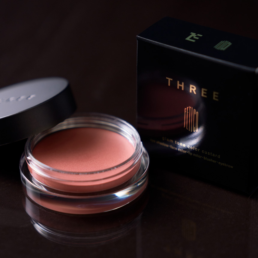 THREE × FETICO グラムトーンカラーカスタード F01 BLOOM WHISPER【限定】