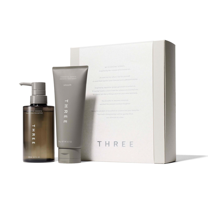 THREE エッセンシャルセンツ ヘア リチュアル セット