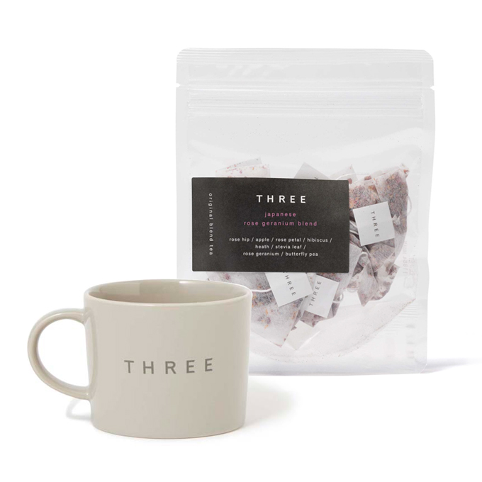 THREE マグ & オリジナル ブレンドティー セット