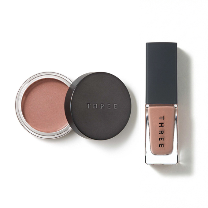 THREE グラムトーンカラーカスタード ＆ ネイル セット